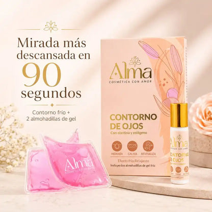 CONTORNO DE OJOS CON ELASTINA Y COLAGENO