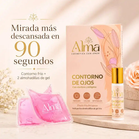 CONTORNO DE OJOS CON ELASTINA Y COLAGENO