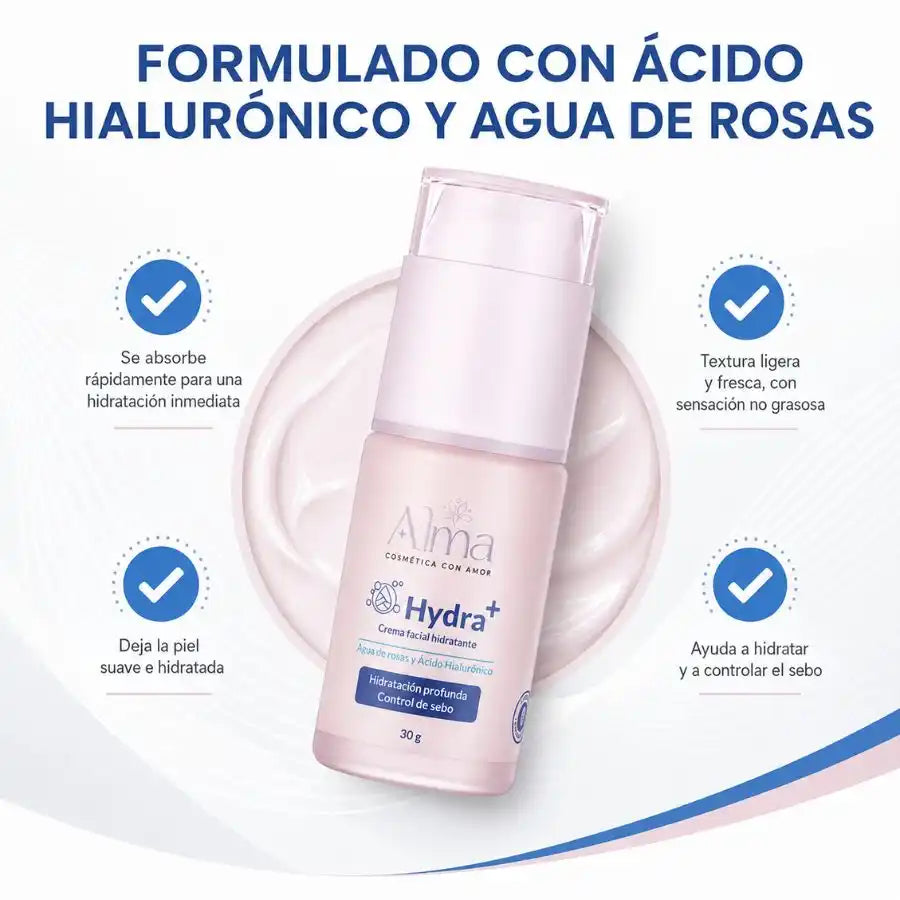 CREMA HIDRATANTE FACIAL HYDRA+