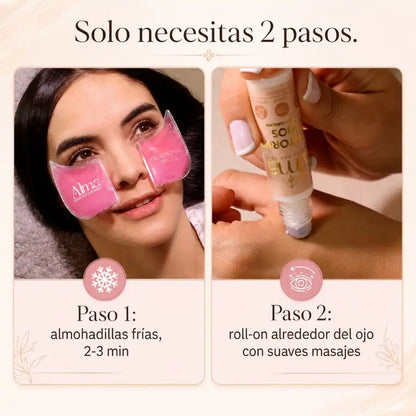 CONTORNO DE OJOS CON ELASTINA Y COLAGENO