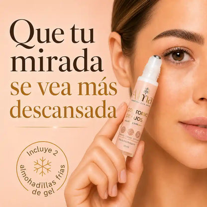 Contorno de ojos Alma con aplicador roll-on para una mirada más descansada