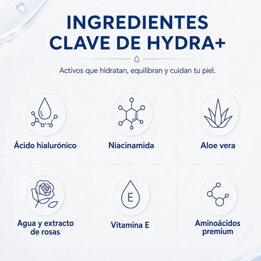 CREMA HIDRATANTE FACIAL HYDRA+